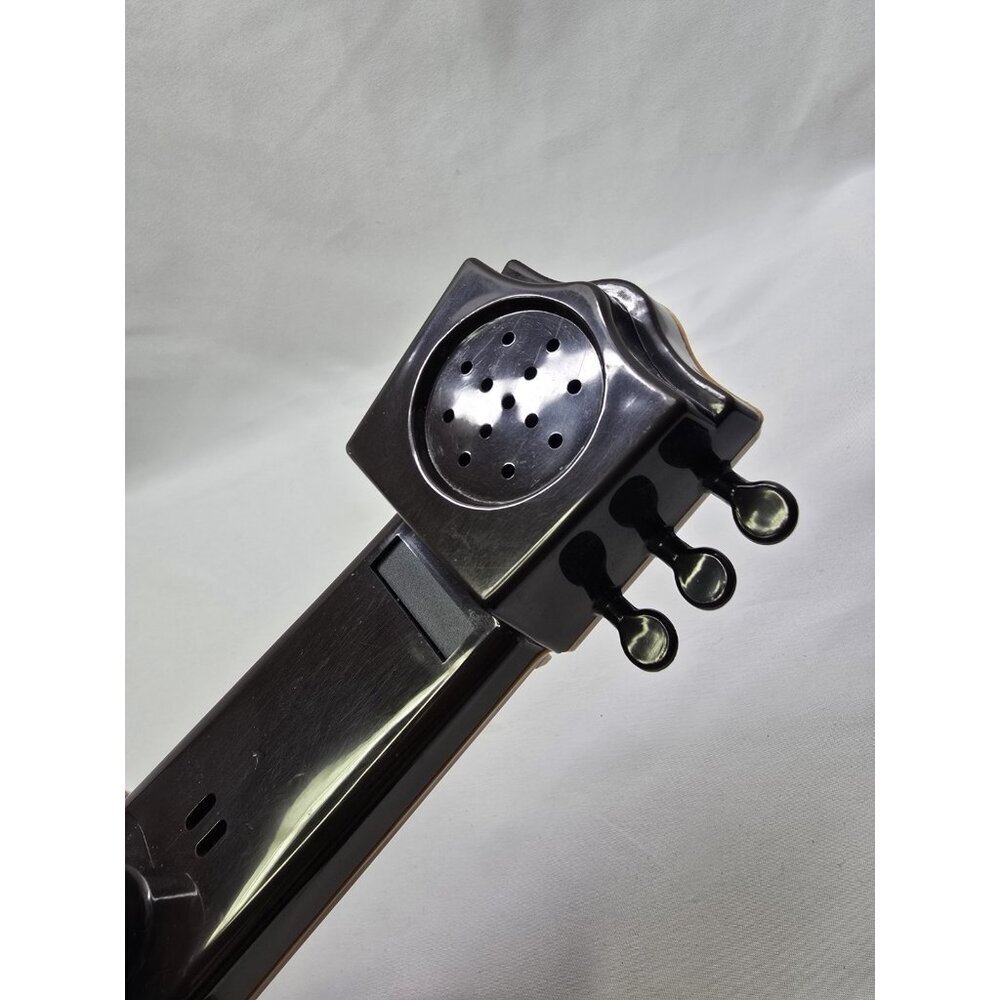 Vintage Guitar Shape Telephone by Curtis, Brown Touch Tone Corded Novelty Phone - Picture 9 of 9